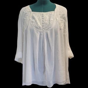 NWOT 3/4 sleeve Tunic top size 22W